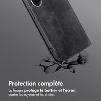 imoshion Étui de téléphone portefeuille Slim Samsung Galaxy A37 (5G) - Noir