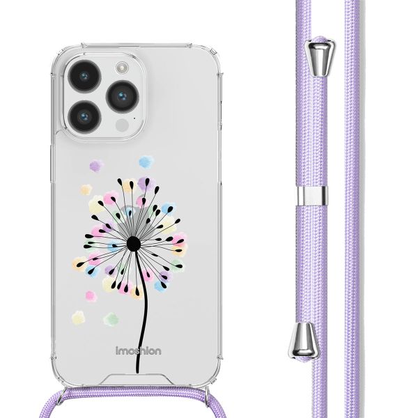imoshion Coque Design avec cordon Apple iPhone 14 Pro Max - Sandstone Dandelion