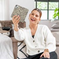 imoshion Étui de télephone portefeuille Design Samsung Galaxy A34 (5G) - Black And White Dots