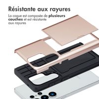 imoshion Coque arrière avec porte-cartes Samsung Galaxy S25 Ultra - Rose Doré