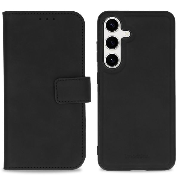 imoshion Etui de téléphone de type portefeuille de luxe 2-en-1 amovible Samsung Galaxy S24 - Noir