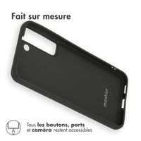 imoshion Coque Couleur Samsung Galaxy S22 - Noir