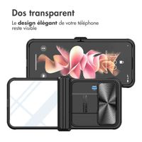 imoshion Coque arrière Camslider Samsung Galaxy Z Flip 4 - Noir