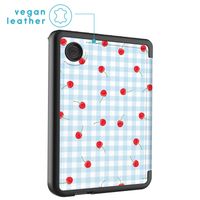 imoshion Étui de liseuse portefeuille design Pliable Kobo Clara Colour / BW - Cherry Check