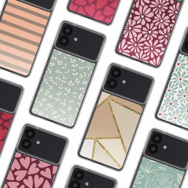 imoshion Coque Design Samsung Galaxy S26 Plus - Smoke Green Flowers