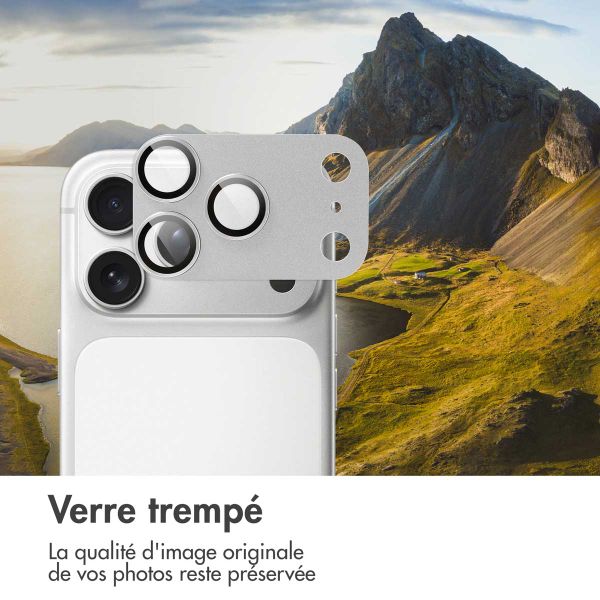 imoshion Protection Caméra en verre trempé 2 Pack Apple Apple iPhone 17 Pro - Silver