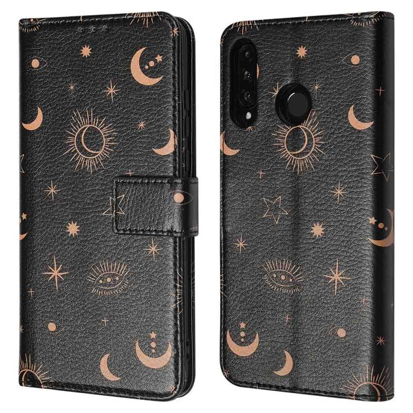 imoshion ﻿Étui de téléphone portefeuille Design Huawei P30 Lite - Sky Black