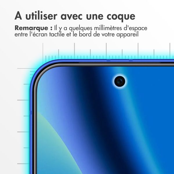 Accezz Protection d'écran en verre trempé Google Pixel 10a