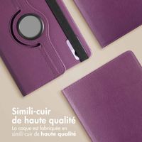 imoshion Coque tablette rotatif à 360° Xiaomi Redmi Pad SE - Violet