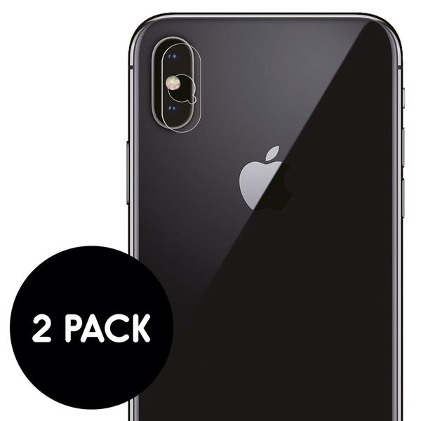 imoshion Protection Caméra en verre trempé 2 Pack iPhone Xs / X