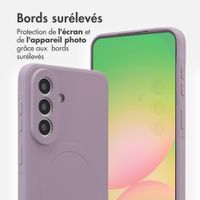 imoshion Coque Couleur avec MagSafe Samsung Galaxy A57 (5G) - Violet