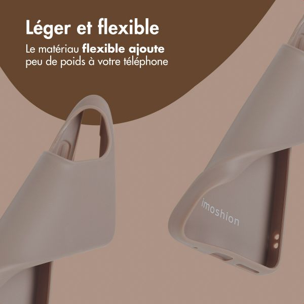 imoshion Coque Couleur Motorola Moto G05 / E15 - Marron