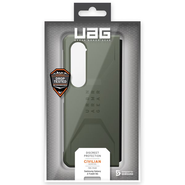 UAG Coque Civilian Samsung Galaxy Z Fold 4 - Vert