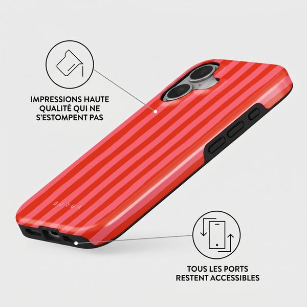Burga Coque Tough MagSafe Apple iPhone 17 - Pomegranate