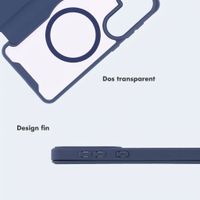 imoshion Bookcase transparente avec MagSafe Samsung Galaxy A57 (5G) - Bleu