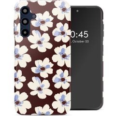 Selencia Coque arrière Vivid Samsung Galaxy A16 - Choco Flower Pop