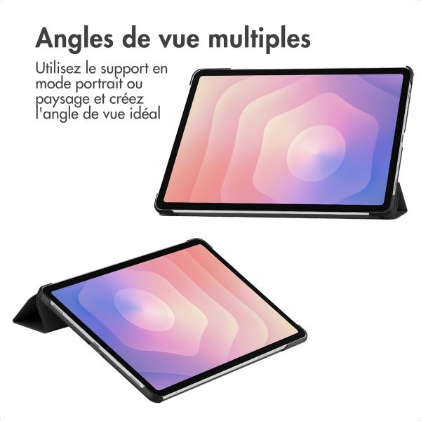 imoshion Coque tablette Trifold Samsung Galaxy Tab S11 - Noir