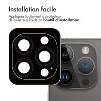 imoshion ﻿Lot de 2 protections d'objectif de caméra Apple iPhone 14 Pro / 14 Pro Max - Gris