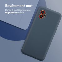 imoshion Coque Couleur Samsung Galaxy Xcover 7 Pro - Bleu foncé