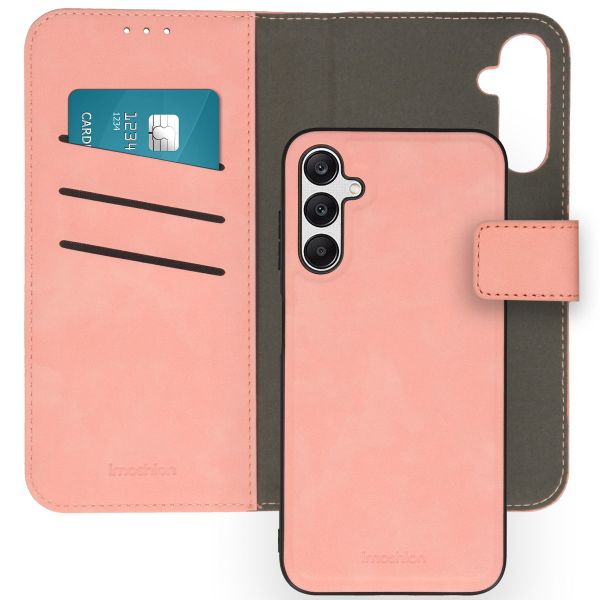 imoshion Etui de téléphone de type portefeuille de luxe 2-en-1 amovible Samsung Galaxy A25 (5G) - Rose