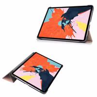 imoshion Coque tablette Trifold Apple iPad Air 11 pouces (2025) M3 / (2024) M2 / Air 5 (2022) / Air 4 (2020) - Rose Doré