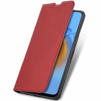 imoshion Étui de téléphone Slim Folio Oppo A74 (4G) - Rouge