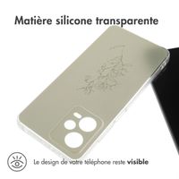 imoshion Coque Design Xiaomi Redmi Note 12 Pro (5G) - Floral Green