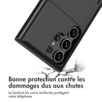 imoshion Coque arrière avec porte-cartes Samsung Galaxy S24 Ultra - Noir