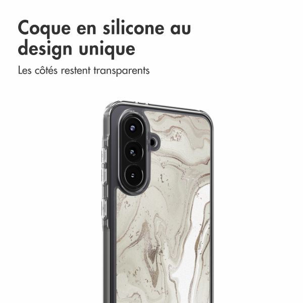 imoshion Coque Design Samsung Galaxy A56 - Sandy Marble
