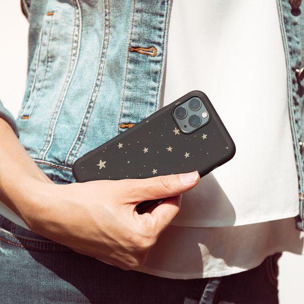 imoshion Coque Design Apple iPhone 5 / 5s / SE - Etoiles / Noir