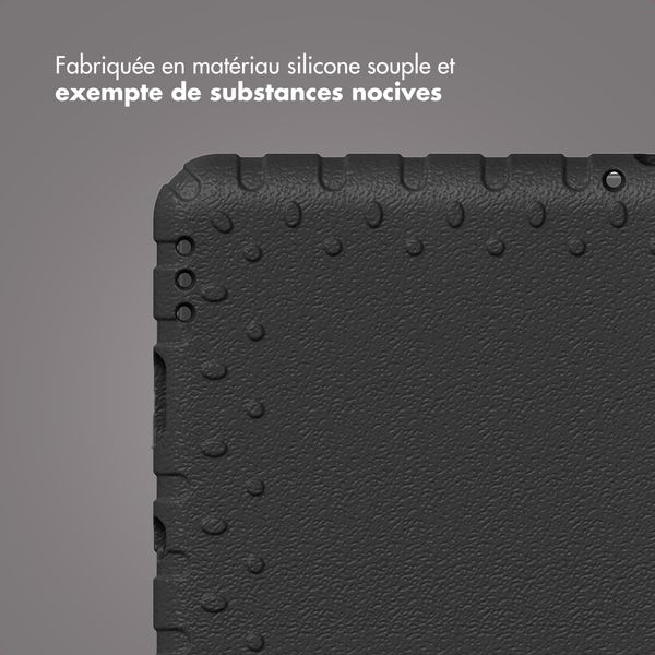 imoshion Coque kidsproof avec poignée Samsung Galaxy Tab A11 / A9 8.7 pouces - Noir