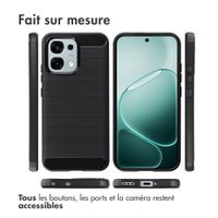imoshion Coque Brushed Oppo A6 Pro (5G) - Noir