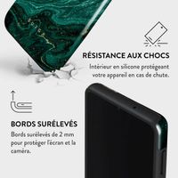 Burga Coque arrière Tough Samsung Galaxy S21 FE - Emerald Pool