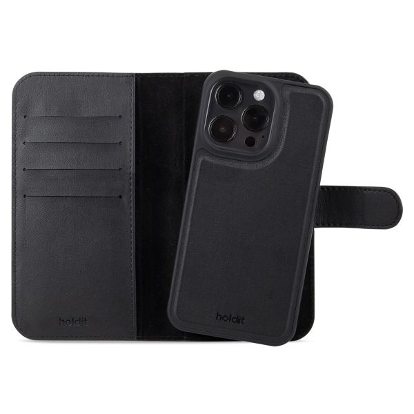 Holdit Coque Wallet Magnet Plus iPhone 15 Pro - Noir