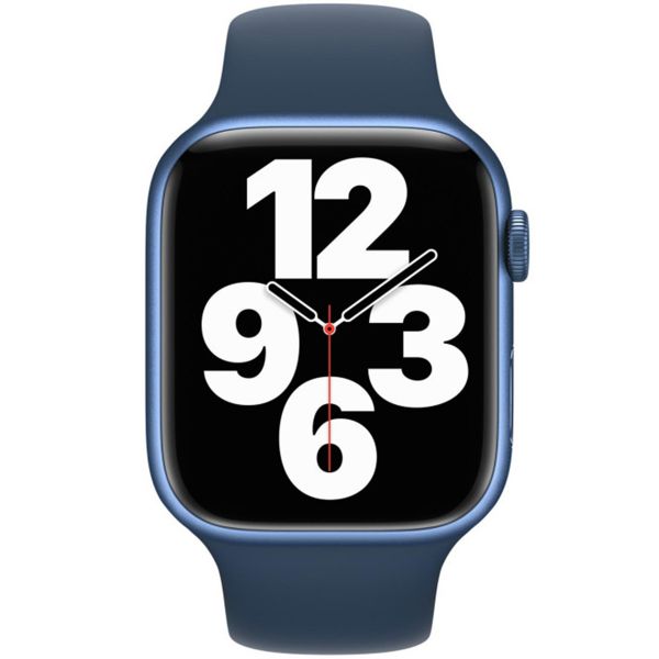 Apple Bracelet Sport Apple Watch Series 1 t/m 9 / SE (38/40/41 mm) | Series 10 / 11 (42 mm) - Abyss Blue