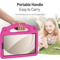 Dux Ducis Coque Panda kidsproof avec support Samsung Galaxy Tab A11 Plus / A9 Plus - Rose