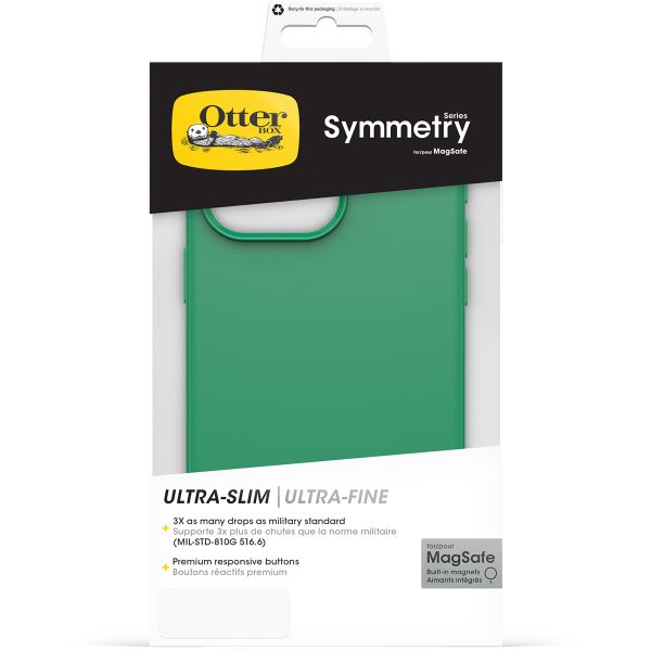 OtterBox Coque Symmetry MagSafe iPhone 15 Pro Max - Green Juice