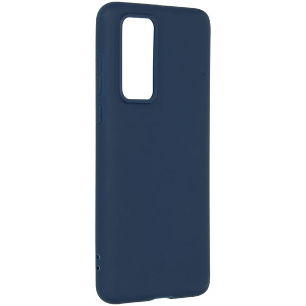 imoshion Coque Couleur Huawei P40 - Bleu foncé