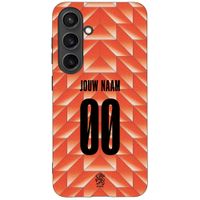 Crée ta propre coque arrière Nederlands Elftal Samsung Galaxy S24 - Équipe nationale néerlandaise '88