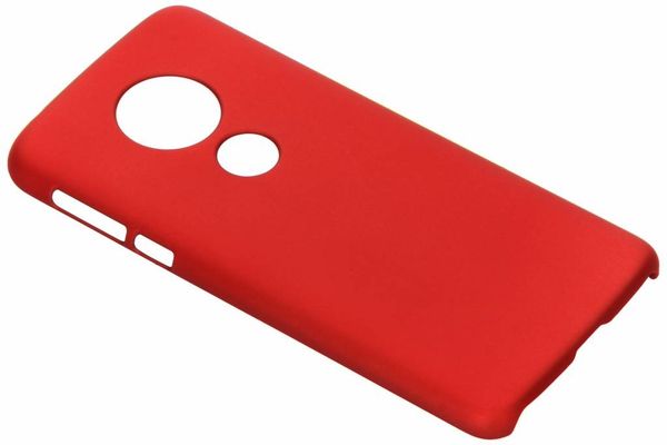 Coque unie Motorola Moto E5 / G6 Play - Rouge