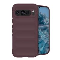 imoshion Coque arrière EasyGrip Google Pixel 9 / 9 Pro - Aubergine