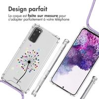 imoshion Coque Design avec cordon Samsung Galaxy S20 - Sandstone Dandelion