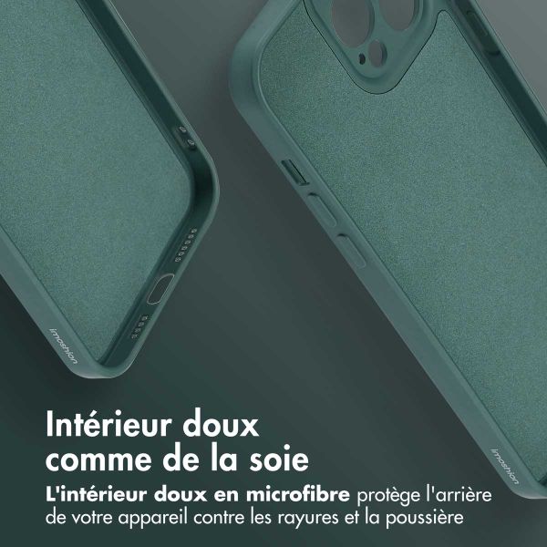 imoshion Coque Couleur avec MagSafe Apple iPhone 13 Pro Max - Vert foncé