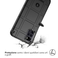 imoshion Coque Rugged Shield Motorola Moto G22 / E32 / E32s - Noir