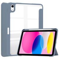imoshion Coque tablette rigide Trifold Apple iPad 11 (2025) 11 pouces A16 / iPad 10 (2022) 10.9 pouces - Violet