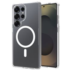 Accezz Coque arrière Xtreme Impact avec MagSafe Samsung Galaxy S25 Ultra - Transparent