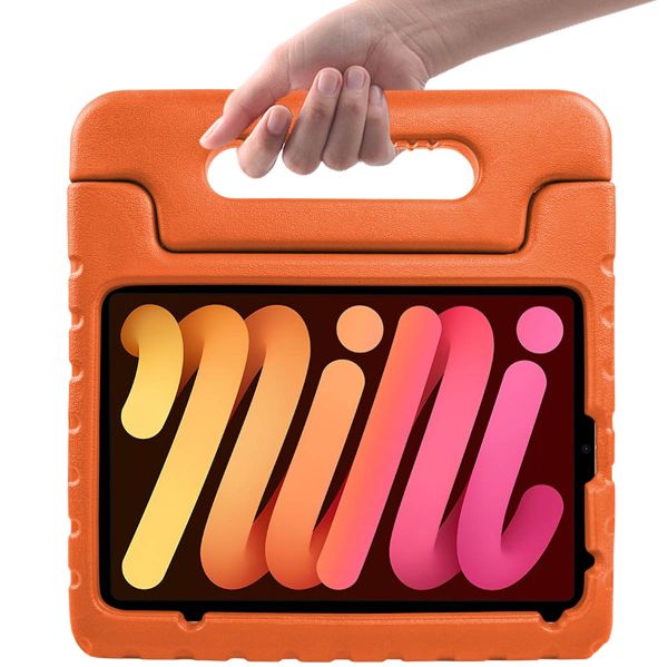 imoshion Coque kidsproof avec poignée iPad Mini 7 (2024) / iPad Mini 6 (2021) - Orange