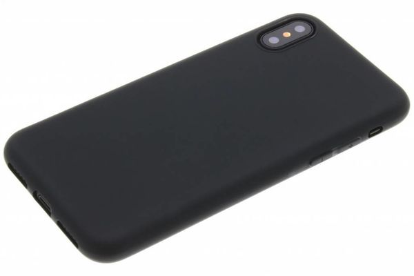 Coque Couleur iPhone X / Xs - Noir