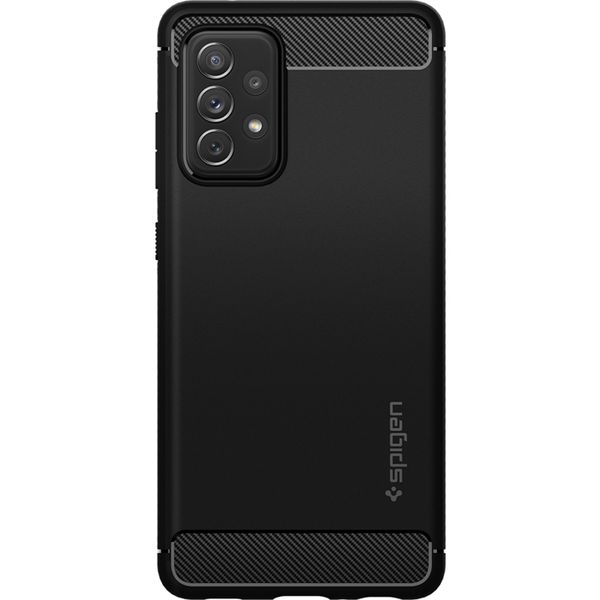 Spigen Coque Rugged Armor Samsung Galaxy A72 - Noir