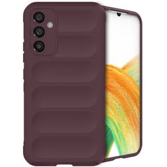 imoshion Coque arrière EasyGrip Samsung Galaxy A34 (5G) - Aubergine